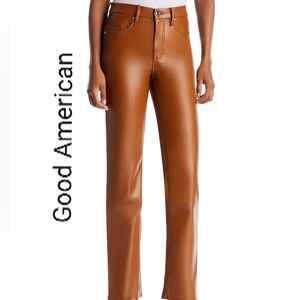 Good American Better Than Leather Good Icon Jeans